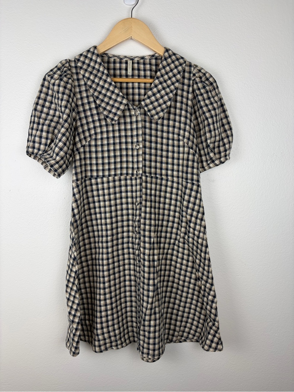 Rylee + Cru Gingham Dress 16Y G019
